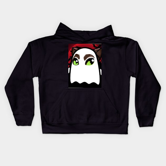 Simba Ghost Kids Hoodie by DashyDesigns